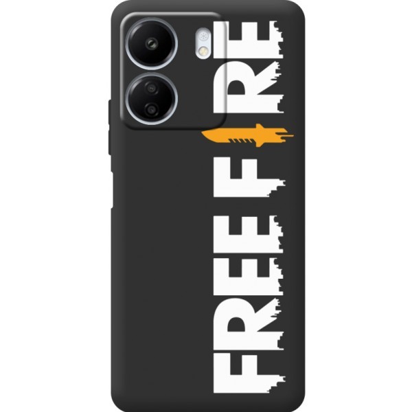 Чохол BoxFace для Xiaomi Redmi 13C/Poco C65 Free Fire White Logo (Код товару:33848) Харьков - изображение 1