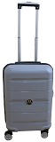 Пластиковый малый чемодан из полипропилена 40L My Polo серый Киев