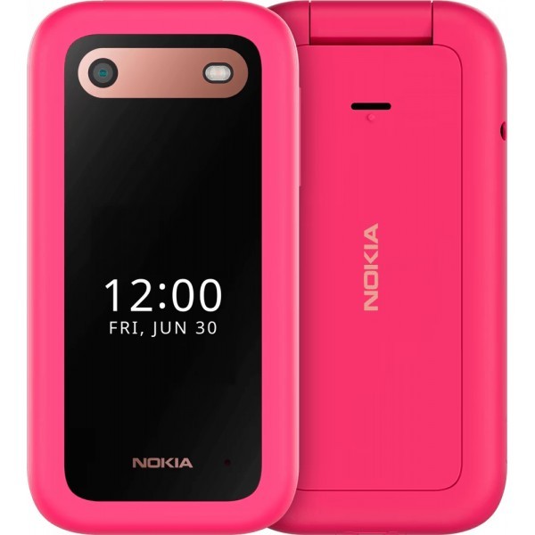 Телефон Nokia 2660 Flip 4G Dual Sim Pop Pink (Код товару:33841) Харьков - изображение 1