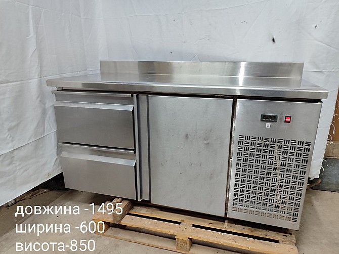 Холодильный стол, 1дв+2ящ, холодильник Київ - изображение 1