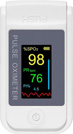 Пульсоксиметр на палец Optima LK89 3.2х3.4х5.8 см Киев - изображение 1