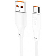 Кабель Hoco X93 Force USB to Type-C 100W 1m White (Код товару:34041) Харьков