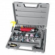 Шлифмашина пневматическая мини 1/4" кейс + набор камней 10ед Intertool PT-1003 Кременчуг