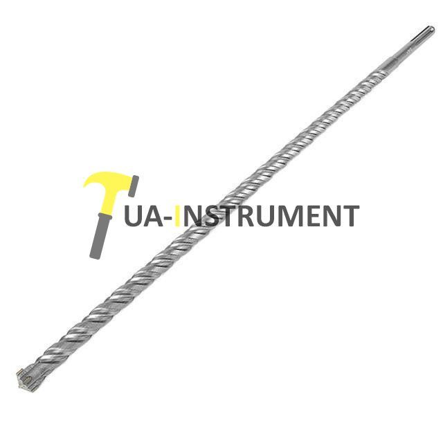 Бур SDS MAX, QUADRO, 25*800мм Intertool SDM-2580 Кременчуг - изображение 1