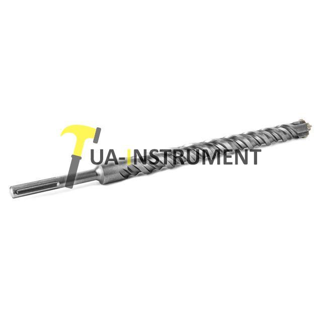 Бур SDS MAX, QUADRO, 40*600мм Intertool SDM-4060 Кременчуг - изображение 1