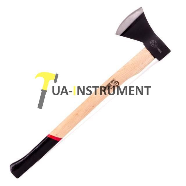 Топор 1200г, ручка пекан.48-57 HRC Intertool HT-0259 Кременчуг - изображение 1