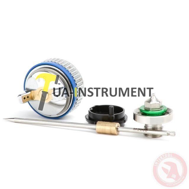Комплект форсунок HVLP II 0,8mm к PT-0128 Intertool PT-2105 Кременчуг - изображение 1