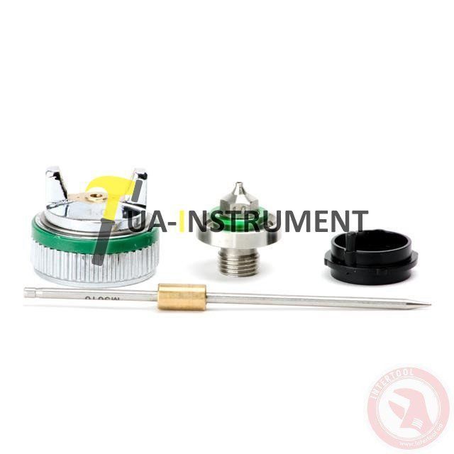 Комплект форсунок HVLP II 1,0mm к PT-0128 Intertool PT-2106 Кременчуг - изображение 1