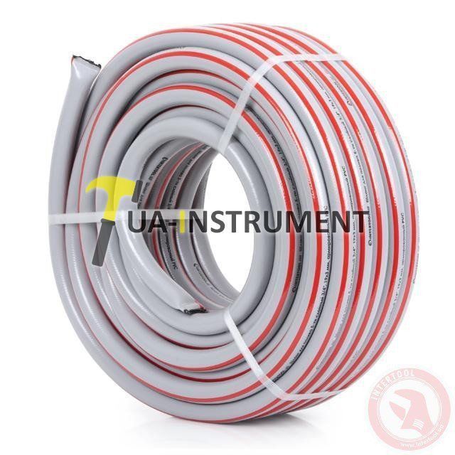 Шланг для полива 5-ти слойный 3/4", 50м, армированный PVC INTERTOOL GE-4145 Кременчуг - изображение 1