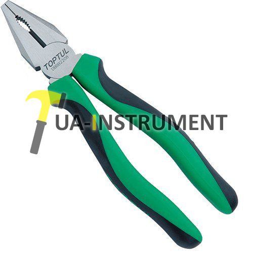 Плоскогубцы TOPTUL 8" (chrome molybdenum) DBBB2208 Кременчуг - изображение 1