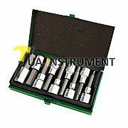 Набор бит впрессованных в головку TOPTUL 1/2" Н4-Н17 80mm GAAD0905 Кременчуг