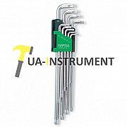 Набор Г-обр. ключей TORX TOPTUL T10-T50 9ед. супердлинных GAAL0923 Кременчуг