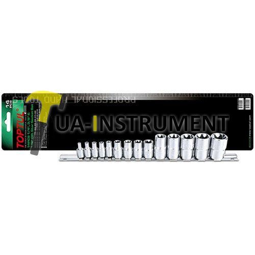 Набор головок TORX TOPTUL 1/4"-1/2" E4-E24 14ед.(звезда Давида) GAAR1402 Кременчуг - изображение 1