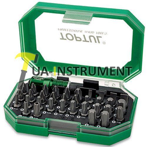 Набор бит TOPTUL 1/4" 35ед. GACW3502 Кременчуг - изображение 1