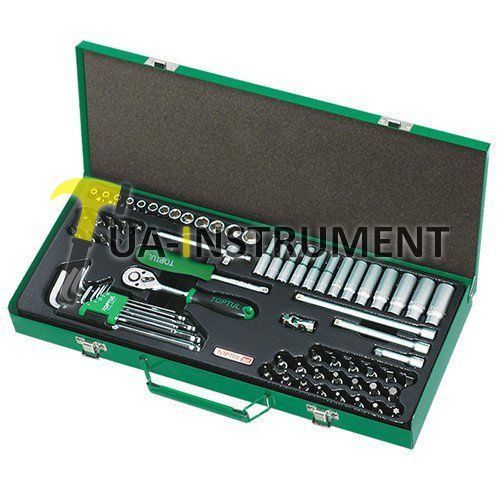 Набор инструмента TOPTUL 1/4" 72ед. GCAD7202 Кременчуг - изображение 1