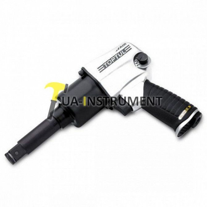Пневмогайковерт TOPTUL 3/4" 813N/m (дл. шпиндель) 6300 об/мин 3,09кг KAAB2460 Кременчуг - изображение 1