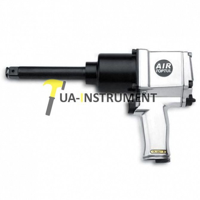 Пневмогайковерт TOPTUL 3/4" 1016N/m (дл. шпиндель) 6500 об/мин 4,9 кг KAAB2475 Кременчуг - изображение 1