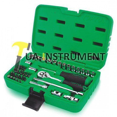 Набор инструмента TOPTUL 1/4" 41ед. GCAI4101 Кременчуг - изображение 1