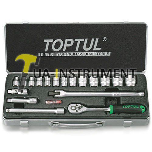 Набор инструмента TOPTUL 3/8" 18ед. GCAD1806 Кременчуг - изображение 1