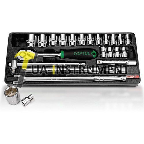 Набор инструмента TOPTUL 1/2" 24ед. (в ложементе) GCAT2402 Кременчуг - изображение 1