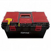 Ящик для инструмента TOPTUL 4 секции (пластик) 556(L)x278(W)x270(H)mm TBAE0401 Кременчуг
