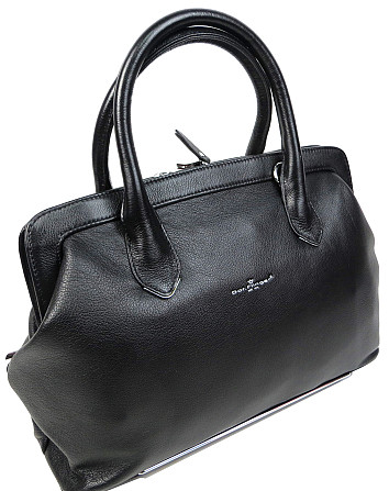 Женская кожаная сумка Dor. Flinger 31402BQ11 черная Київ - изображение 1