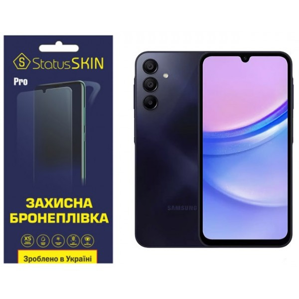 Поліуретанова плівка StatusSKIN Pro для Samsung A15 A155/A15 5G A156 Матова (Код товару:34173) Харьков - изображение 1