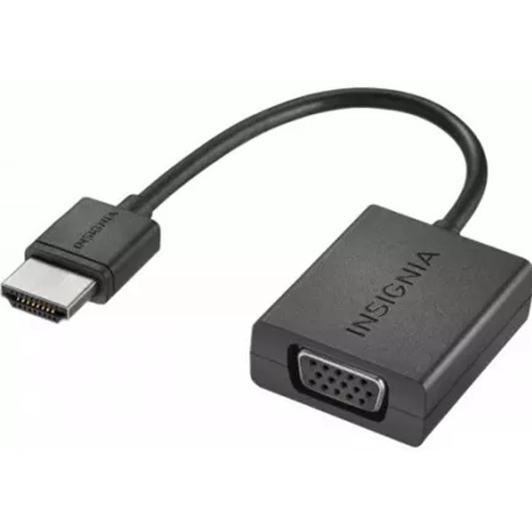 Адаптер Insignia HDMI-VGA (M/F) 0.15 м Black (NS-PG95503) (Код товару:34125) Харьков - изображение 1