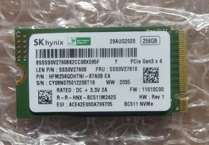 Накопичувач SSD Hynix NVMe 256GB Киев - изображение 1