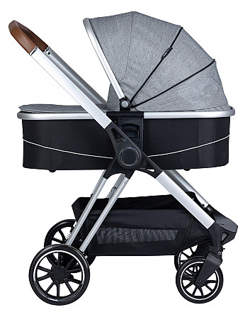 Коляска для ребенка универсальная FreeON 3 в 1 Fantasy Grey-Black Київ - изображение 1