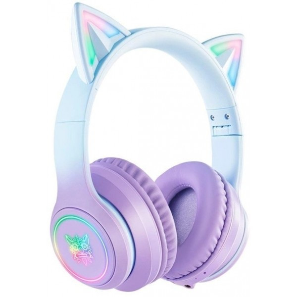 Bluetooth-гарнітура Onikuma Cat B90 Purple (Код товару:34592) Харьков - изображение 1