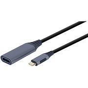 Адаптер Cablexpert HDMI - USB Type-C (F/M) 0.15 м Black (A-USB3C-HDMI-01) (Код товару:34627) Харьков