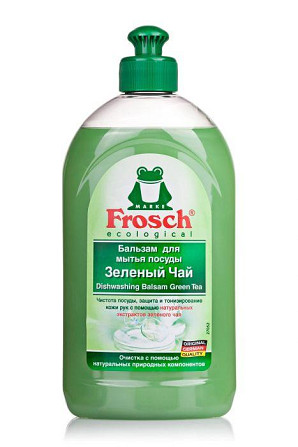 Бальзам для посуду 500 мл Зелений чай Frosch 4009175929167 Киев - изображение 1