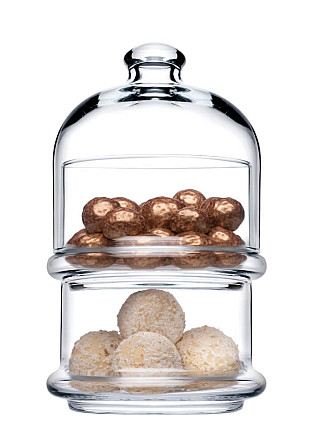 Банка для зберігання 2-х ярусна Pasabahce Patisserie Villa PS-96985-1 16х9 см Киев - изображение 1