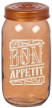 Банка для зберігання Herevin Gold Rose 172541-145-6816195 1000 мл Київ - изображение 1
