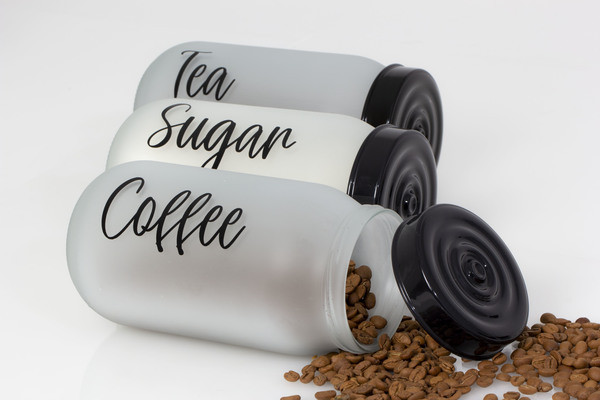 Банка для зберігання Herevin Ice Tea-Coffee-Sugar-Black Mіх 172541-020 1000 мл Київ - изображение 1
