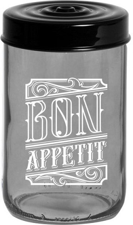 Банка для зберігання Herevin Transparent Grey 172441-146-6816191 660 мл Київ - изображение 1