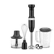 Блендер занурювальний KitchenAid 5KHBV83EBM 180 Вт матовий чорний Київ