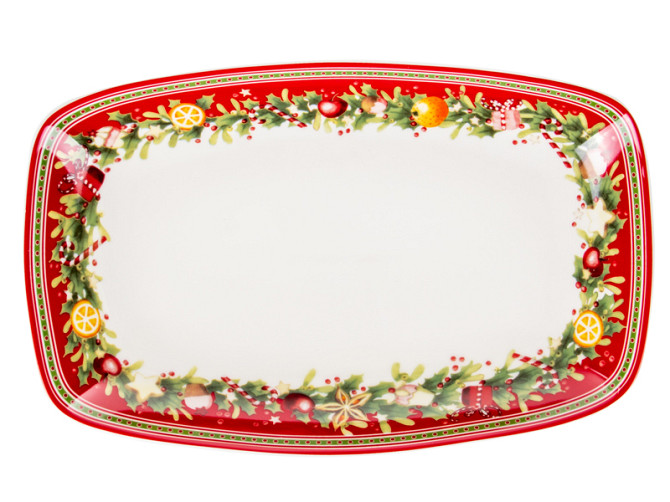 Блюдо Lefard Christmas Delight 986-121 30х19 см Київ - изображение 1