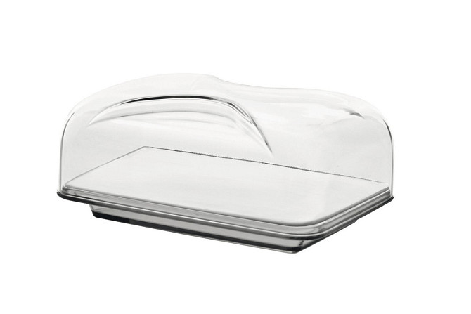 Блюдо для сиру Guzzini Gocce 27010092 11.5х25.5х18 см сіре Київ - изображение 1