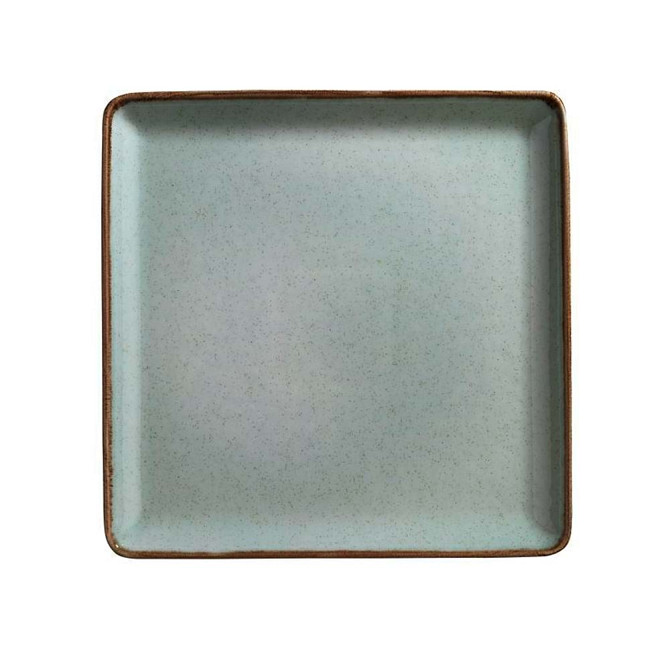 Блюдо квадратна Kutahya Pearl Tan TAN-23-DU-730-P-03 23х23 см зелена Київ - изображение 1