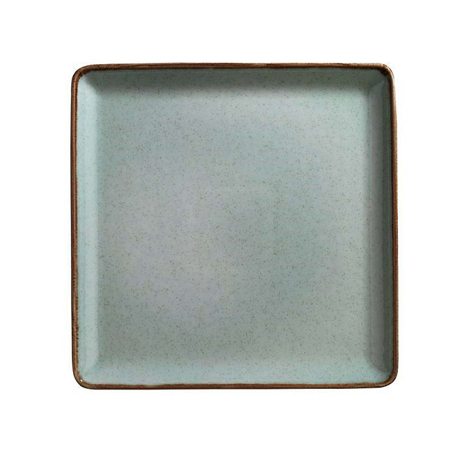 Блюдо квадратна Kutahya Pearl Tan TAN-25-DU-730-P-03 25х25 см зелена Київ - изображение 1
