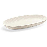 Блюдо овальна Guzzini Tierra 175400156 41х22.9х4.2 см біла Київ
