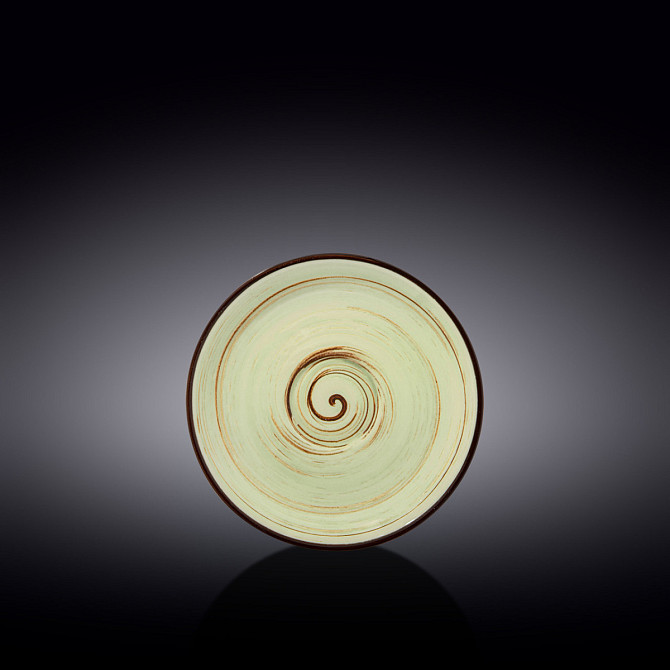 Блюдце Wilmax Spiral Pistachio WL-669136-B 15 см Київ - изображение 1