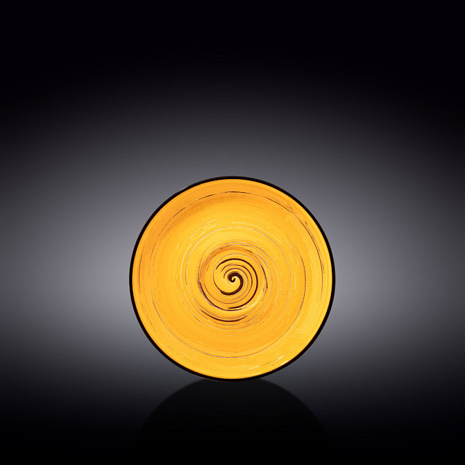 Блюдце Wilmax Spiral Yellow WL-669436/B 15 см Київ - изображение 1