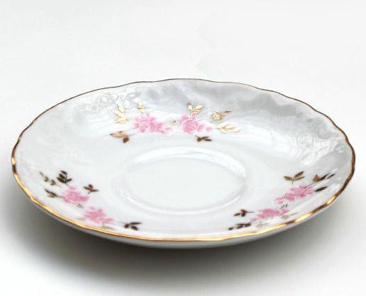 Блюдце під чашку Cmielow Pink Flower 9704-12-5 12.5 см Київ - изображение 1