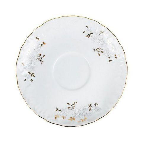 Блюдце під чашку Cmielow White Flower 9705-15-7 15.7 см Київ - изображение 1