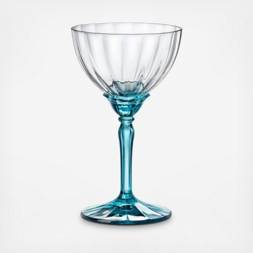 Бокал для шампанського Bormioli Roccо Florian Lucent Bluе 199420-BCL-021990 240 мл Київ - изображение 1