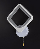 Бра настінна LED 2281/1-wh Білий 8х22х34 см. Київ
