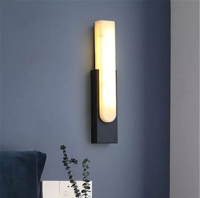 Бра настінна LED B06-bk-k Чорний 50х10х6 см. Київ - изображение 1
